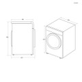 Hoover HLEV9DG-80 9kg Vented Tumble Dryer - White