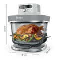 Ninja AS090UKWH CRISPi PRO 5-in-1 Glass Air Fryer - Whi