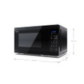 Sharp YC-MA262AE-B Classic Microwave Oven 26L Combi wit