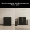 SASW9-CEJ Sony SASW9.CEJ BRAVIA Theatre Sub 9 Wireless 600W Subwo
