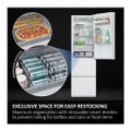 Haier HTR3518ENMWK 60/40 Total Frost Free Fridge Freeze