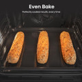 Hisense HDCEC5C10B 50cm Double Oven Electric Cooker wit