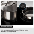 NZ85C6058FK- Samsung NZ85C6058FK/U1 Slim Fit 80cm 5 Burner Induction