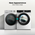 Hisense WF3S1243BW3 12kg 1400 Spin Steam Washing Machin