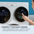 HMQD410CBL9- Hoover HMQD 410CBL9-80 10kg 1400 Spin Washing Machine -