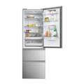 Haier HTW5618EWMG 60/40 Fridge Freezer - Silver