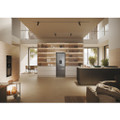 Haier HTW5618EWMG 60/40 Fridge Freezer - Silver