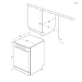 XF6B2M3BX-80 Haier XF 6B2M3BX-80 Dishwasher - Silver - 16 Place Sett