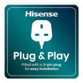 Hisense BI622ABPGUK  Built In Electric Single Steam Plu