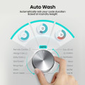 Hisense WF3S1043BB3 10.5kg 1400 Spin Steam Washing Mach