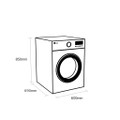 LG Series 4 ThinQ FDV709W  9 kg Heat Pump Tumble Dryer - White