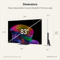 OLED83C66LB- LG OLED83C66LB.AEK 83" 4K OLED Smart TV