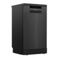 Hisense HS523E15BUK Slimline Dishwasher - Black - 10 Pl
