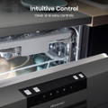 Hisense HS523E15BUK Slimline Dishwasher - Black - 10 Pl