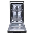 Hisense HS523E15BUK Slimline Dishwasher - Black - 10 Pl