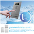Midea MDRC211FZE01 143 Ltr Static Chest Freezer - White
