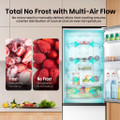 Hisense RB327N4WWE 50/50 Total No Frost Fridge Freezer
