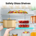 Hisense RB435N4BFE 59.5cm 60/40 Total No Frost Fridge F