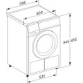 TEA525WP Miele TEA525 8kg Heat Pump Tumble Dryer - White