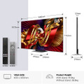 TCL 85C8L-UK 85" 4K Ultra HD QD-Mini LED Google TV