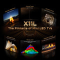 TCL 85X11L-UK 85" 4K Ultra HD SQD MINI LED Google TV