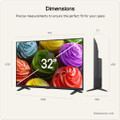 32LB650B6LA- LG 32LB650B6LA.AEK 32" 4K LED AI HD Smart TV