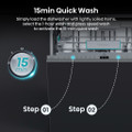 Hisense HV16AUK Full-Size Fully Integrated Dishwasher -