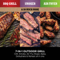 Ninja OG703UK Outdoor Woodfire Electric BBQ Grill & Smo