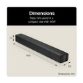 SQM1-AGBRLLK LG SQM1.AGBRLLK Soundbar Speaker 2.0 Channels 40 W - Bl
