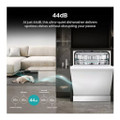 Hisense HS663A90WUK Dishwasher - White - 16 Place Setti