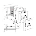H8IB15M4TSUK Hotpoint H8IB15M4TS Integrated Dishwasher with Maxi Spa