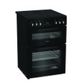 Hotpoint HDE6VDCASB1 50cm Double Oven Electric Cooker w