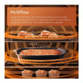 Hotpoint HDE6VDW 60cm Double Electric Ceramic Cooker -