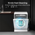 Hisense HS642D90WUK Full-Size Dishwasher - White - 14 P