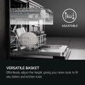 AEG GF5200D2SNM Dishwasher - Stainless Steel - 14 Place