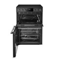 Midea MFO24EME4R118-BK 60cm Double Oven Cooker with Cer