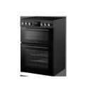Midea MFO24EME4R118-BK 60cm Double Oven Cooker with Cer