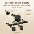 TCL S65K-UK 5.1ch with wireless subwoofer Dolby Atmos -