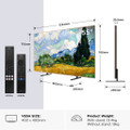 55A400PRO-UK TCL 55A400 PRO-UK 55" 4K Ultra HD QD-MINI LED AI Art TV