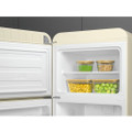 Smeg FAB30LCR6UK 60cm 75/25 Fridge Freezer - Cream