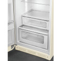Smeg FAB30LCR6UK 60cm 75/25 Fridge Freezer - Cream