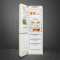 Smeg FAB32LCR6UK 60.1cm 70/30 Fridge Freezer - Cream