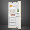 Smeg FAB32RCR6UK 60.1cm 70/30 Fridge Freezer - Cream