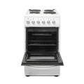 Haden HES051W 50cm Single Oven Electric Cooker with Sea
