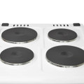 Haden HES051W 50cm Single Oven Electric Cooker with Sea