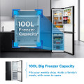 Midea MDRB379FGD30 54.7cm 60/40 Total No Frost Fridge F