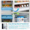 Midea MDRB379FGD30 54.7cm 60/40 Total No Frost Fridge F