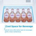 Midea MDRE379FGE01D 54cm 70/30 Built In Fridge Freezer