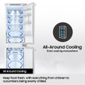 RB33B610EWW- Samsung RB33B610EWW/EU 59.5cm 70/30 Fridge Freezer - Wh