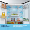 Fridgemaster MQ79395ES 79.4cm 65/35 Total No Frost Amer